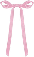 200pcs Satin Ribbon Bow Cake Toppers Pink Red Love Couple Cake by Unknown