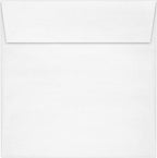 LUXPaper Square Invitation Envelopes | Peel & Press | 6 1/2" x 6 1/2" | Crystal Metallic | 80lb. Text | 250 Qty - Image 2