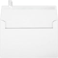 LUXPaper A9 Invitation Envelopes | Peel & Press | 5 3/4" x 8 3/4" | White | 80lb. Text | 100% Recycled | 250 Qty by LUXPaper