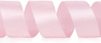 Ribbli Double Faced Light Pink Baby Pink Satin Ribbon,1” x Continuous 25 Yards,Use for Bows Bouquet,Gift Wrapping,Baby Shower,Floral Arrangement (Pack of 3) - Image 2