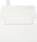 LUXPaper A4 Invitation Envelopes | Peel & Press | 4 1/4" x 6 1/4" | Natural White | 80lb. Text | 100% Cotton | 1,000 Qty by LUXPaper