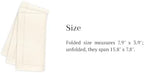 Ivory Linen Like Napkins Disposable Guest Towels, Airlaid 50ct - Image 5