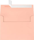 LUXPaper A7 Invitation Envelopes | Peel & Press | 5 1/4" x 7 1/4" | Blush Pink | 80lb. Text | 1,000 Qty by LUXPaper