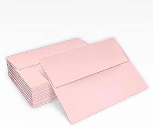 LUXPaper A2 Invitation Envelopes | Peel & Press | 4 3/8" x 5 3/4" | Candy Pink | 80lb. Text | 250 Qty - Image 5