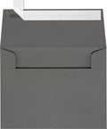 LUXPaper A2 Invitation Envelopes | Peel & Press | 4 3/8" x 5 3/4" | Smoke Gray | 80lb. Text | 250 Qty by LUXPaper