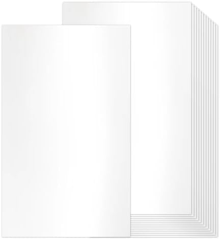 Shimmer Cardstock Legal Cardstock 8.5x14 White by Goefun