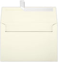 LUXPaper A8 Invitation Envelopes | Peel & Press | 5 1/2" x 8 1/8" | Natural Linen | 80lb. Text | 500 Qty by LUXPaper