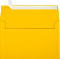 LUXPaper A9 Invitation Envelopes | Peel & Press | 5 3/4" x 8 3/4" | Sunflower Yellow | 80lb. Text | 250 Qty by LUXPaper