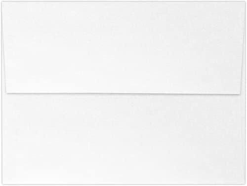 LUXPaper A6 Invitation Envelopes | Peel & Press | 4 3/4" x 6 1/2" | Crystal Metallic | 80lb. Text | 250 Qty - Image 2