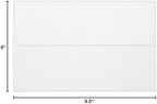 LUXPaper A10 Invitation Envelopes | Peel & Press | 6" x 9 1/2" | White Linen | 80lb. Text | 250 Qty - Image 4