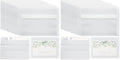 Sabary 50 Pcs Self AdhesiveVellum Envelopes Clear Envelopes, 4.7 x 6.5 Inch by Sabary