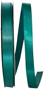 Reliant Ribbon 5150-925-03C Single Face Sfs Satin Ribbon, 5/8 Inch X 100 Yards, Hunter Green by ReliantRibbon