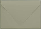 Darling Souvenir A6 Gray Invitation Envelopes (4 3/4 x 6 1/2) Euro V-Flap 80 LBS Self-Adhesive Perfect for Weddings, Birthday, Baby Shower,Greeting Cards -Packs & Colours Available by DarlingSouvenirMADEWITHLOVE