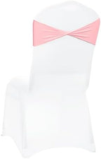 MDS Pack of 100 Spandex Chair Sashes Without Slider Buckles – Dusty Rose - Image 5