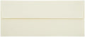 JAM PAPER #10 Business Strathmore Envelopes - 4 1/8 x 9 1/2 - Natural White Linen - 100/Pack by JAMPaper