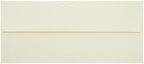 JAM PAPER #10 Business Strathmore Envelopes - 4 1/8 x 9 1/2 - Natural White Linen - 100/Pack by JAMPaper