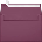 LUXPaper A9 Invitation Envelopes | Peel & Press | 5 3/4" x 8 3/4" | Vintage Plum | 80lb. Text | 500 Qty by LUXPaper