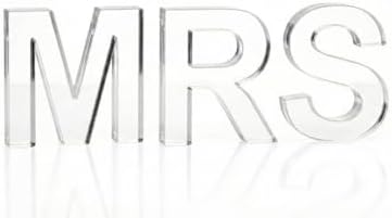 MRS Charcuterie Board Letters Acrylic Clear Reusable with Clear Tongs - Image 4
