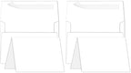 200 Pack Goefun Blank Cards and Envelopes 5x7 White for Invitations by Goefun