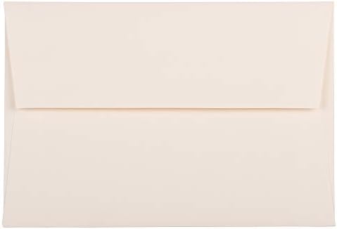 JAM PAPER A8 Strathmore Invitation Envelopes - 5 1/2 x 8 1/8 - Natural White Wove - 100/Pack by JAMPaper