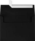 LUXPaper A7 Invitation Envelopes | Peel & Press | 5 1/4" x 7 1/4" | Midnight Black | 80lb. Text | 500 Qty by LUXPaper