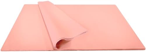 Jillson Roberts Title Bulk 480-Sheet Count 20"x30" Recycled Tissue Available in 30 Colors, Peach - Image 2