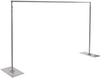 Wedding Arch Backdrop Stand Silver 19.7 * 9.8FT Adjustable Wedding Arches for Ceremony Metal Balloon Arch Stand Garden Arbor Frame for Wedding Birthday Party Baby Shower - Image 5
