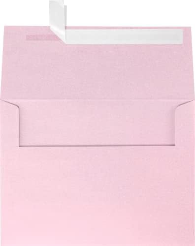 LUXPaper A6 Invitation Envelopes | Peel & Press | 4 3/4" x 6 1/2" | Rose Quartz Metallic | 80lb. Text | 250 Qty by LUXPaper