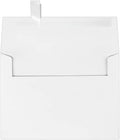 LUXPaper A7 Invitation Envelopes | Peel & Press | 5 1/4" x 7 1/4" | Bright White | 80lb. Text | 500 Qty by LUXPaper