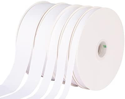 2" X 100 Yards Solid Grosgrain Ribbon for Gift Wrapping Parties, Wedding Decoration, Crafts Sewing (White) - Image 4