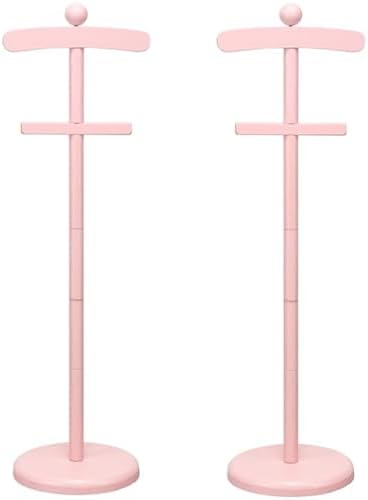 Bucherry 2 Pack Baby Clothes Display Stand Clothe Rack Baby Shower, Pink by Bucherry