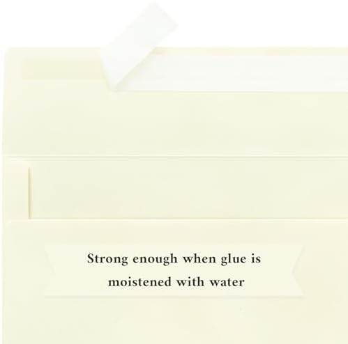 200 Pack Ivory #10 Business Envelopes Letter Size Self-Seal - Image 6