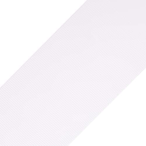 2" X 100 Yards Solid Grosgrain Ribbon for Gift Wrapping Parties, Wedding Decoration, Crafts Sewing (White) - Image 2