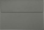 LUXPaper A8 Invitation Envelopes | Peel & Press | 5 1/2" x 8 1/8" | Smoke Gray | 80lb. Text | 500 Qty - Image 2