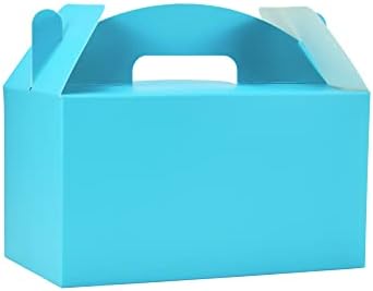 HUAPRINT Treat Gift Boxes, 30 Pack, Blue, 9.45x5x5 IN by HUAPRINT
