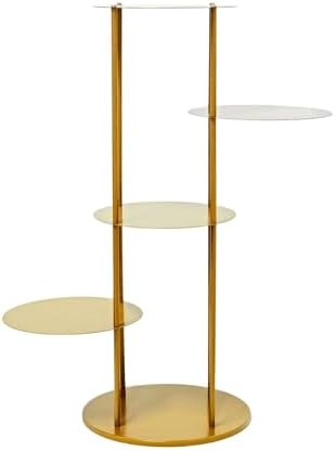 Efavormart 2 Sets of Large Metallic Gold Bird Cage Wedding Centerpiece Table Party Decor All Occasions - 9",13" Tall - Image 7