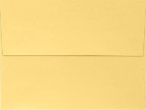 LUXPaper A6 Invitation Envelopes | Peel & Press | 4 3/4" x 6 1/2" | Gold Metallic | 80lb. Text | 250 Qty - Image 2