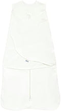 HALO 100% Cotton Sleepsack Swaddle, 3-Way Adjustable Wearable Blanket, TOG 1.5, Natural, Newborn, 0-3 Months by HALO