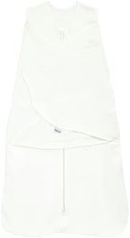 HALO 100% Cotton Sleepsack Swaddle, 3-Way Adjustable Wearable Blanket, TOG 1.5, Natural, Newborn, 0-3 Months by HALO