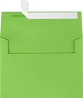 LUXPaper A7 Invitation Envelopes | Peel & Press | 5 1/4" x 7 1/4" | Limelight Green | 80lb. Text | 500 Qty by LUXPaper