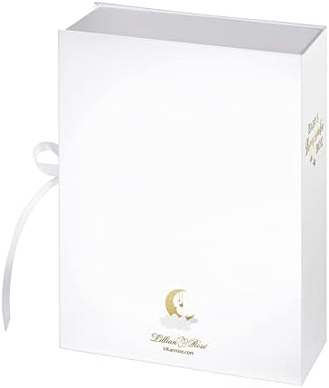 Lillian Rose Large Twinkle, Twinkle Baby Keepsake Box, White - Image 2