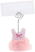 SHINEOFI 12 Pcs Pink Baby Shower Table Numbers Girl Baby Clothes Name Place Card Holders Clip Memo Clip Wedding Decorative Price Tag () - Image 3
