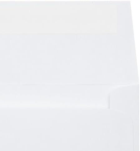 LUXPaper Photo Greeting Invitation Envelopes | 4 3/8" x 8 1/4" | Bright White | 70lb. Text | 500 Qty - Image 5
