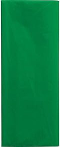 Jillson & Roberts 20" x 26" Gift Tissue, Green- 96 Folded Sheets by JILLSONROBERTS