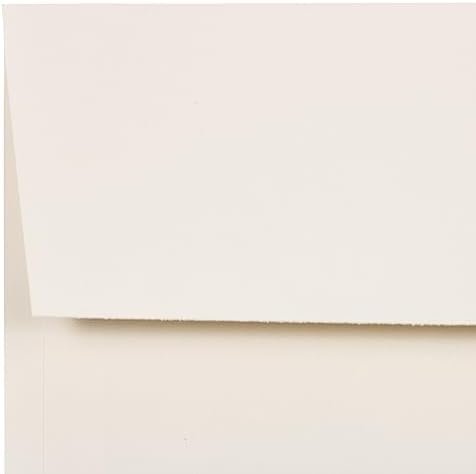 JAM PAPER A9 Strathmore Invitation Envelopes - 5 3/4 x 8 3/4 - Natural White Wove - 100/Pack - Image 5