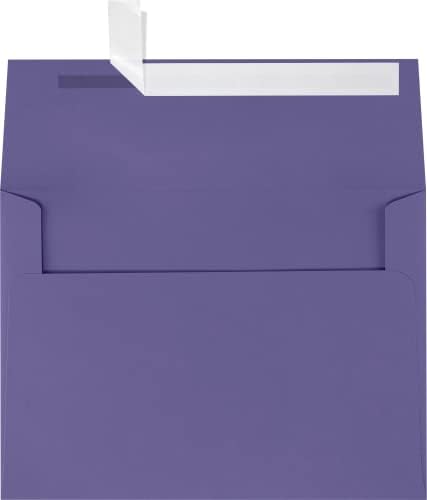 LUXPaper A7 Invitation Envelopes | Peel & Press | 5 1/4" x 7 1/4" | Wisteria Purple | 80lb. Text | 500 Qty by LUXPaper