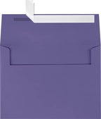 LUXPaper A7 Invitation Envelopes | Peel & Press | 5 1/4" x 7 1/4" | Wisteria Purple | 80lb. Text | 1,000 Qty by LUXPaper