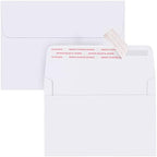 ACSTEP 2400PACK 5X7 Envelopes, White A7 Envelopes Self Seal for Weddings, Invitations, Photos, Postcards, Greeting Cards Mailing,Baby Shower, Graduation by ACSTEP