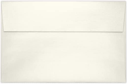 LUXPaper A9 Invitation Envelopes | Peel & Press | 5 3/4" x 8 3/4" | Quartz Metallic | 80lb. Text | 50 Qty - Image 2