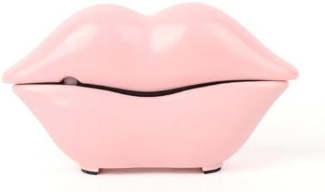 Lip Shape Audio Guest Book Wedding Phone, Motion Sensor to Play Welcome Greeting Voice, Infrared Sensor Voice Recorder, Suitable for Wedding, Hotel Reception, Store Greeting,Pink by FESTRING